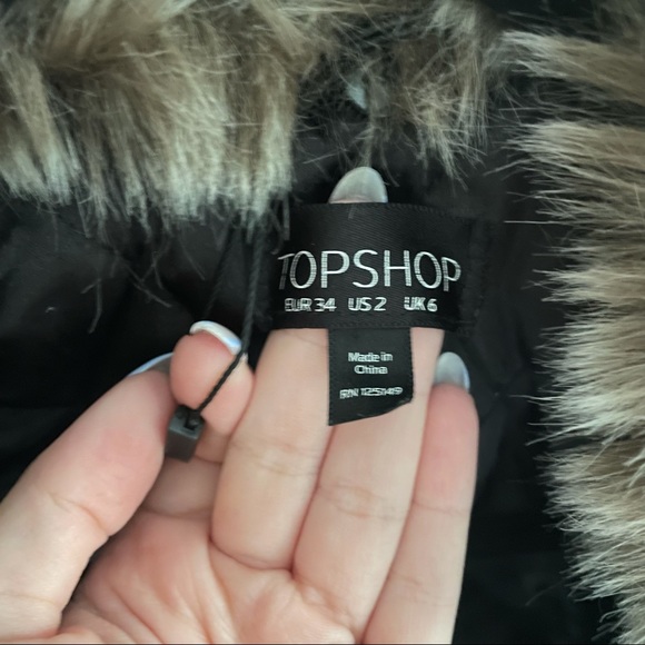 Top shop Leather Jacket - Picture 5 of 7